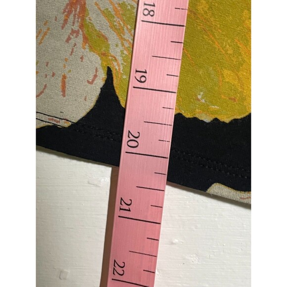 We The Free People Yellow Floral Off Shoulder Top S/M Bell Sleeve Boho Blouse - Picture 11 of 11